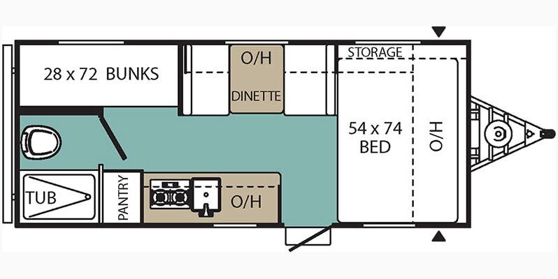 2021 Coachmen Clipper 17BH full